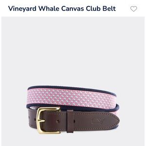 Vineyard Vines men’s canvas club belt